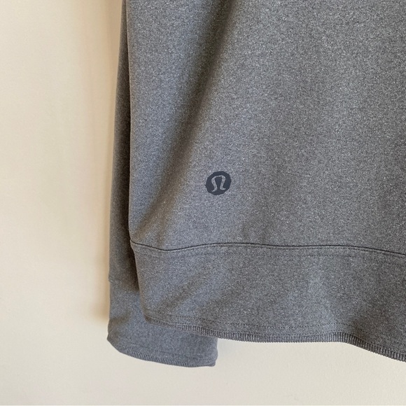 LULULEMON Mens XL Full Zip Stretch Vented Track Jacket Gray - Picture 4 of 9